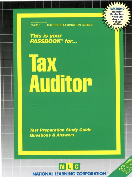 Title details for Tax Auditor by Michael Rudman - Available
